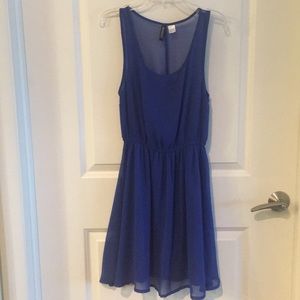 Forever 21 royal blue dress